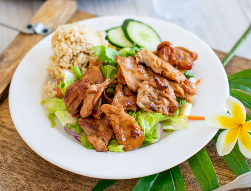 island favorite chicken plate